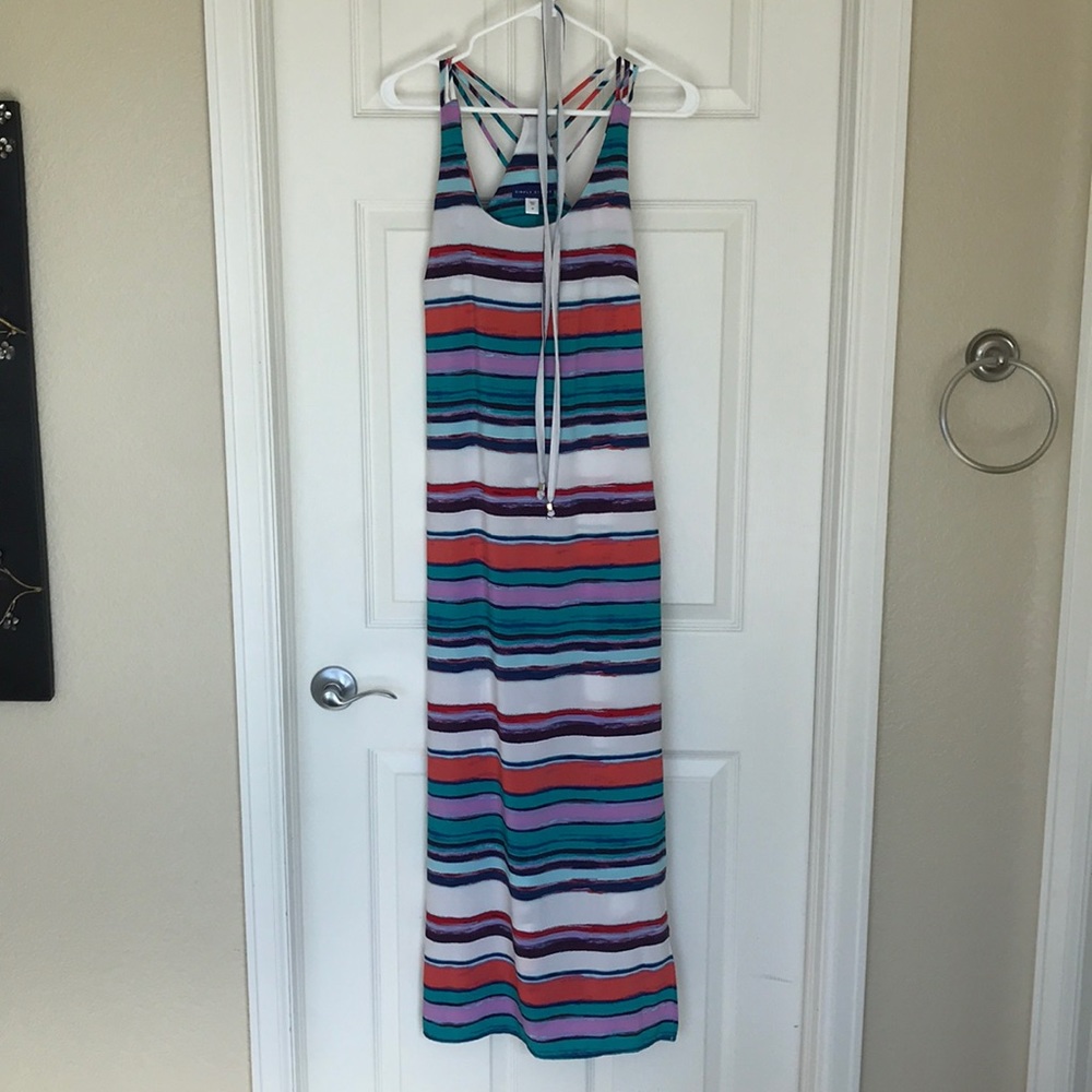 Striped Maxi Dress